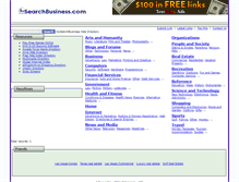 Tablet Screenshot of gosearchbusiness.com